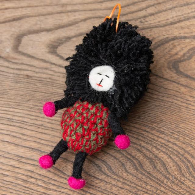 ネパールのゆるきゃら あふろらいおん フェルト 手作り ぬいぐるみ 人形 インド アジア エスニック 雑貨の通販はau Pay マーケット インド アジアの雑貨と衣料 Tirakita