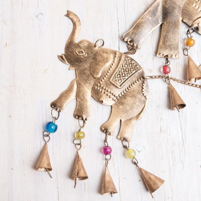 インド教具銅吊るし鐘Ｓ インド教具銅吊るし鐘S インド教具銅吊るし鐘S