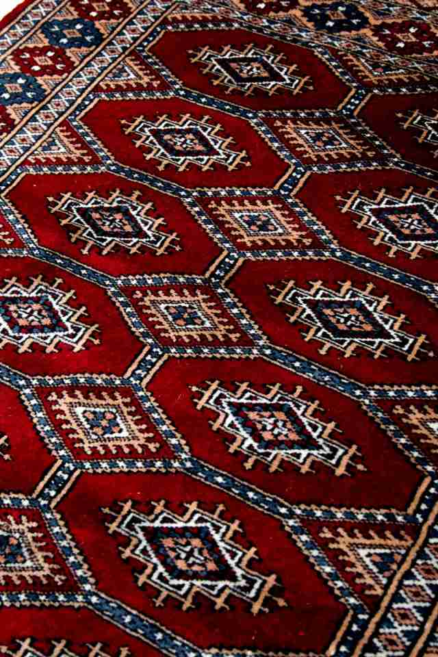送料無料 アンティーク ラグ マット 絨毯 ザンスカール遊牧民の手織り