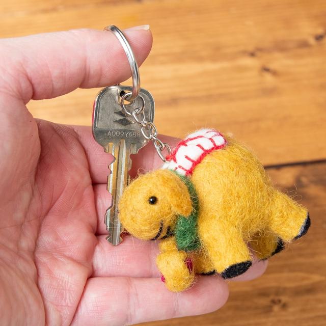 もこもこぞうさんのキーホルダー フェルト ゆるキャラ インド雑貨 ネパール雑貨 エスニック アジアの通販はau Pay マーケット インド アジアの雑貨と衣料 Tirakita