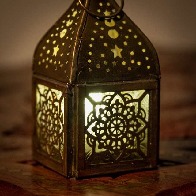 モロッコランプ 透かし彫り - ライト/照明/LED