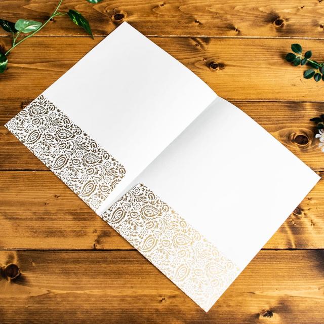 インドの箔押しペーパーフォルダー サイズ 封筒 チマンラール Chimanlals レターセット 便箋 メッセージカード エスニック アジア 雑の通販はau Pay マーケット インド アジアの雑貨と衣料 Tirakita