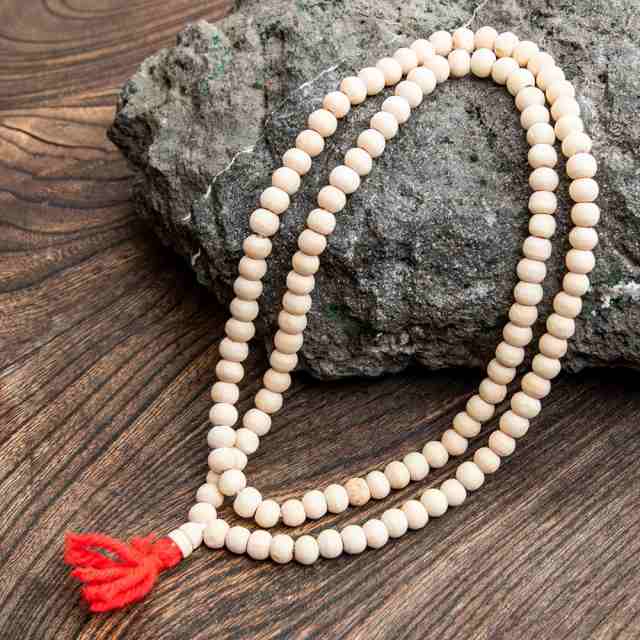 インドの数珠 白檀 / ネックレス 首飾り アジア エスニック