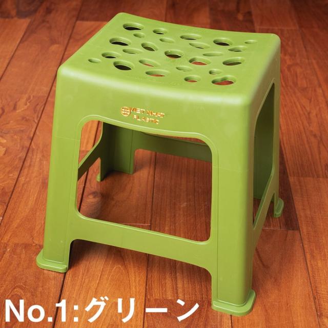 Viet Nhat社製 小さくてかわいい！本場ベトナムの屋台椅子 重ね