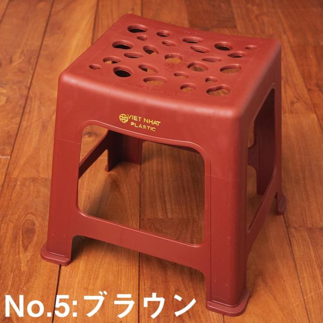 Viet Nhat社製 小さくてかわいい！本場ベトナムの屋台椅子 重ね