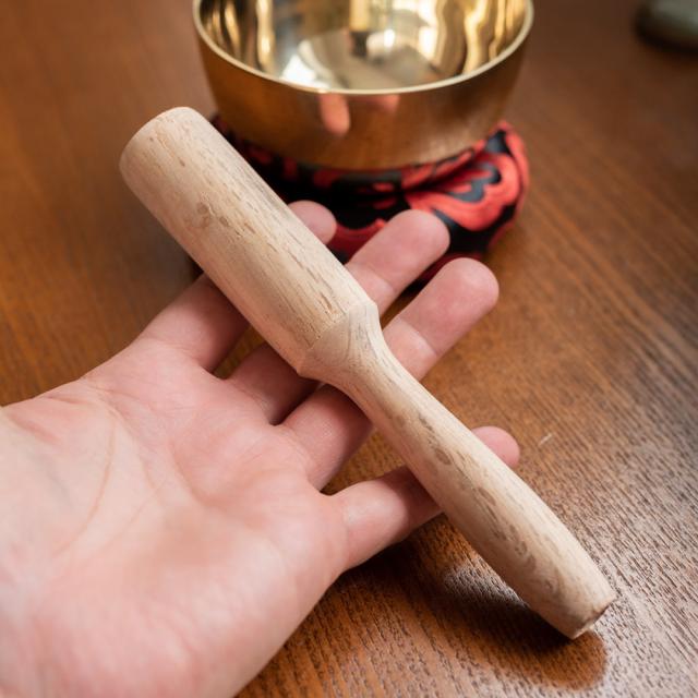 【★このみ☆】古い仏具おりん 口径13.2・りん棒　古仏具シンギングボウル 明治大正期頃？ 古い仏具おりん 口径13.2・りん棒 古仏具