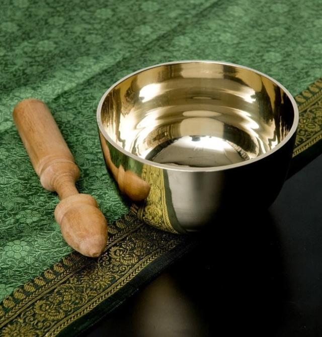【送料無料】 高音質シンプルシンギングボウル 13cm / シンギングボール Singing Bowl 仏教 楽器 瞑想 民族楽器 インド楽器 エスニック楽器 ヒーリング楽器