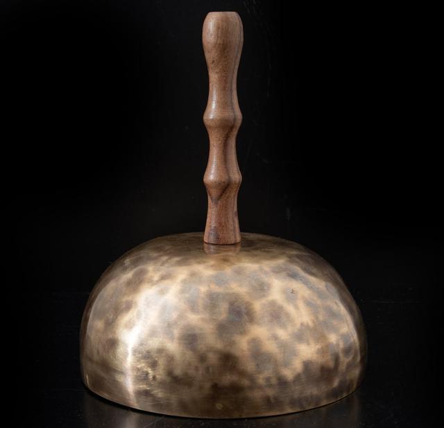 中古 ノーマルゴールド シンギングボウルBb ① 送料無料】 【1点物