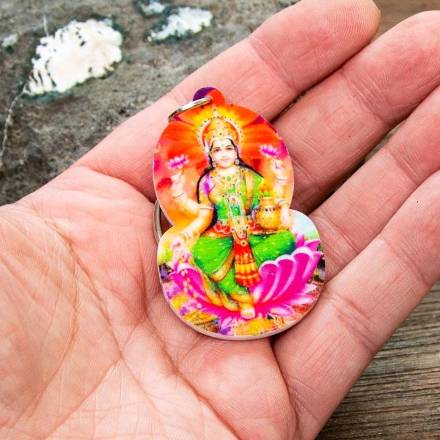 インドの 神様 キーホルダー ガネーシャ シヴァ ラクシュミ / ロケット