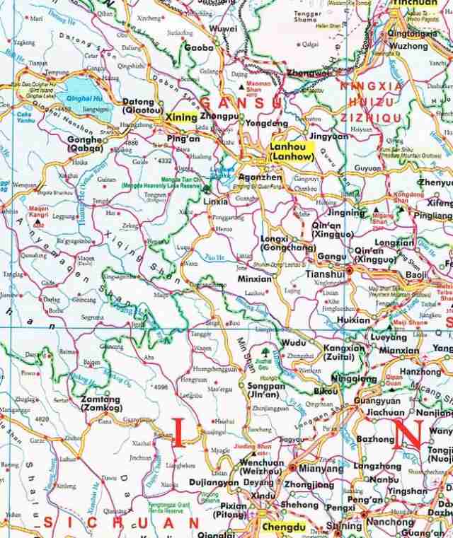 China Country Map 地図【中国】 / インド 旅行 観光 ガイドブック マップ 時刻表 本 印刷物 ステッカー ポストカード  ポスター｜au PAY マーケット