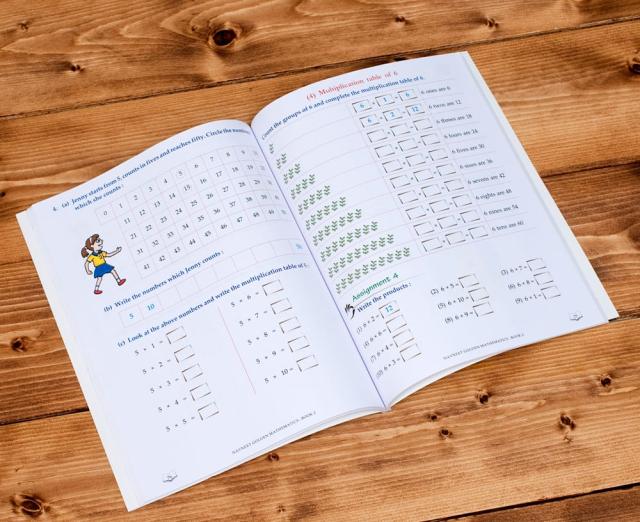 インドの算数の教科書 Navneet Golden Mathematics Book2 2年生用 英語学校 ヒンディー語 タイ語 勉強 本 印刷物 ステッカー ポストカの通販はau Pay マーケット インド アジアの雑貨と衣料 Tirakita