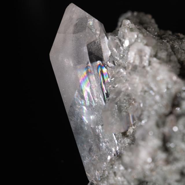 【送料無料】 【一点物】 ヒマラヤ水晶原石 【37.5g】クラスター 貫入 レインボー / クリスタル ヒマラヤ産 天然石 宝石 ジャイプール ジュエル ジュエリー パワーストーン 化石 エスニック アジア インド アクセサリー アンクレット ピアス リング ビンディー_3