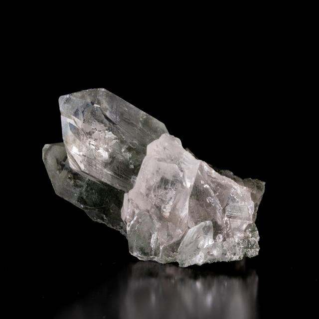 【送料無料】 【一点物】 ヒマラヤ水晶原石 【133.5g】ポイント クローライト ツイン ファントム セルフヒールド バーコード / クリスタル ヒマラヤ産 天然石 宝石 ジャイプール ジュエル ジュエリー パワーストーン 化石 エスニック アジア インド アクセサリー アンクレッ_1