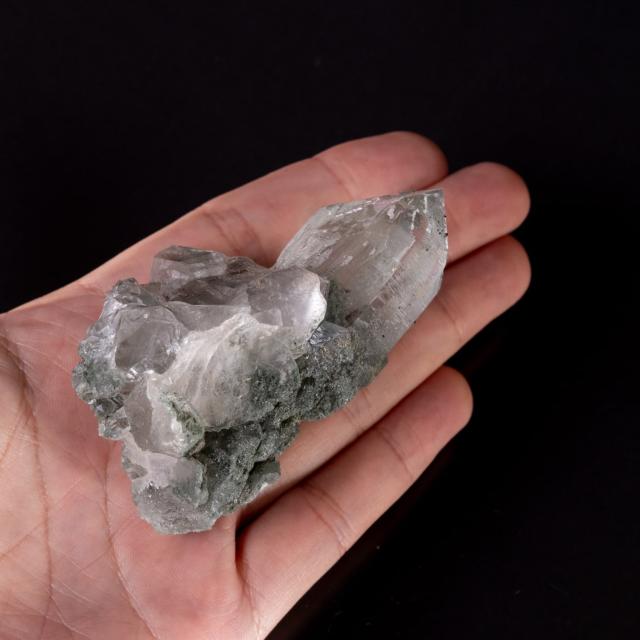 【送料無料】 【一点物】 ヒマラヤ水晶原石 【133.5g】ポイント クローライト ツイン ファントム セルフヒールド バーコード / クリスタル ヒマラヤ産 天然石 宝石 ジャイプール ジュエル ジュエリー パワーストーン 化石 エスニック アジア インド アクセサリー アンクレッ_6