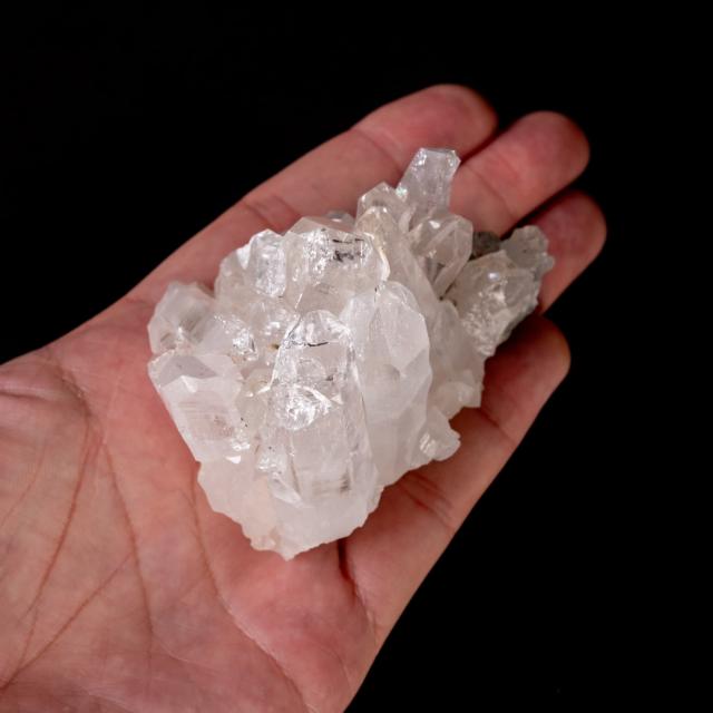 【送料無料】 【一点物】 ヒマラヤ水晶原石 【208g】クラスター 透明 レシーバー バーコード レインボー / クリスタル ヒマラヤ産 天然石 宝石 ジャイプール ジュエル ジュエリー パワーストーン 化石 エスニック アジア インド アクセサリー アンクレット ピアス リング ビ_6