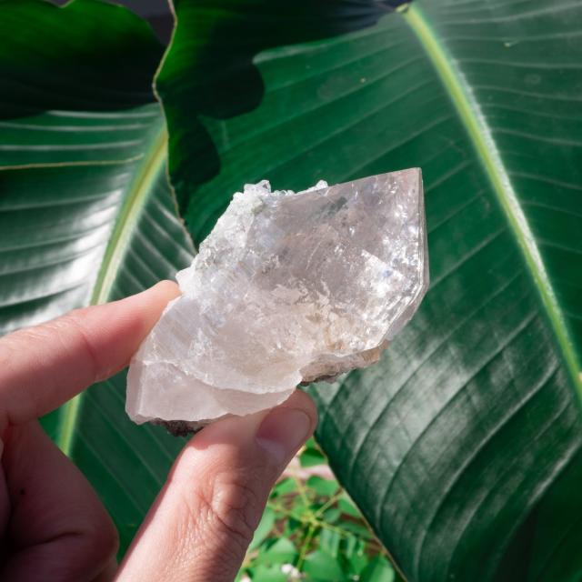 【送料無料】 【一点物】 ヒマラヤ水晶原石 167g】ルチル 透明度 貫入 レインボー / クリスタル ヒマラヤ産 天然石 宝石 ジャイプール ジュエル ジュエリー パワーストーン 化石 エスニック アジア インド アクセサリー アンクレット ピアス リング ビンディー