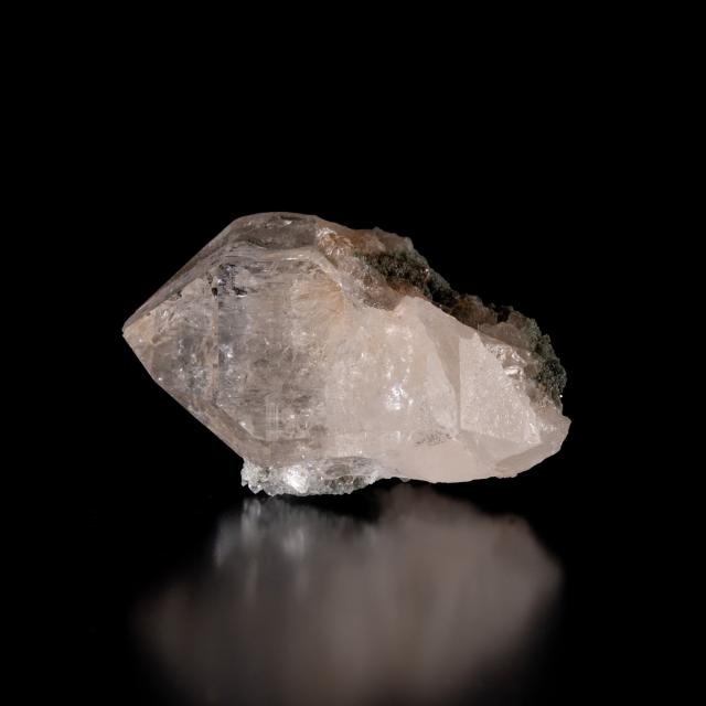 【送料無料】 【一点物】 ヒマラヤ水晶原石 167g】ルチル 透明度 貫入 レインボー / クリスタル ヒマラヤ産 天然石 宝石 ジャイプール ジュエル ジュエリー パワーストーン 化石 エスニック アジア インド アクセサリー アンクレット ピアス リング ビンディー_1