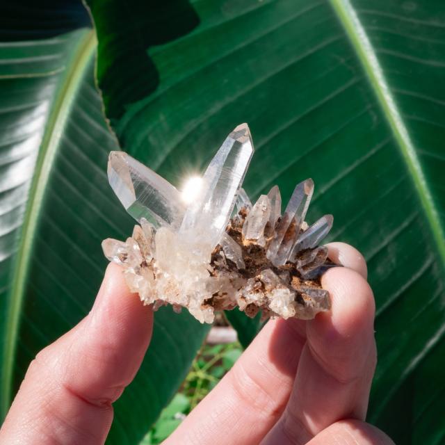 送料無料】 【一点物】 ヒマラヤ水晶原石 46.5g】クラスター 