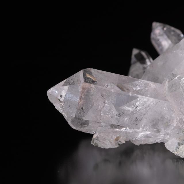 送料無料】 【一点物】 ヒマラヤ水晶原石 82g】透明度 クラスター