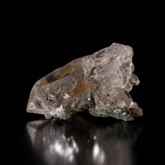 【送料無料】 【一点物】 ヒマラヤ水晶原石 105.5g】ルチル クローライト 透明度 ゲートウェイ セルフヒールド 重量感 / クリスタル ヒマラヤ産 天然石 宝石 ジャイプール ジュエル ジュエリー パワーストーン 化石 エスニック アジア インド アクセサリー アンクレット ピア