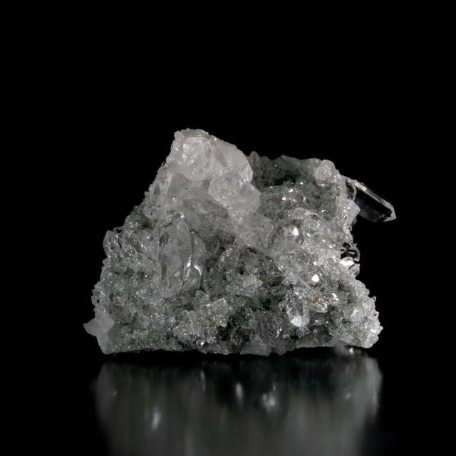 送料無料】 【一点物】 ヒマラヤ水晶原石 【76g】透明 クラスター