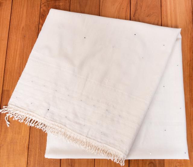 【送料無料】 ブジョーディ村の手織りショール / ストール マフラー ブランケット カッチ 刺繍 TIRAKITA(ティラキタ) ドゥパッタ スカーフ レディース エスニック衣料 アジアンファッション エスニックファッション