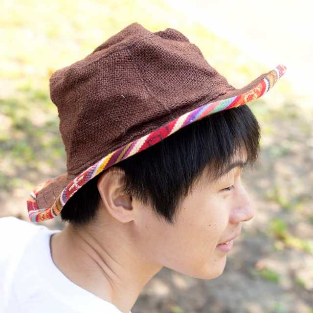 超人気新品 Handmade 麻 HEMP ヘンプ帽 レゲエ ニットタム 匿名配送