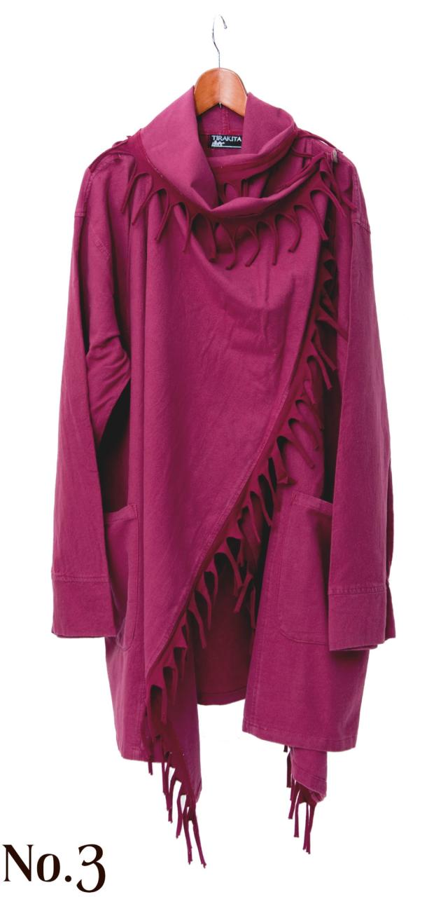 送料無料 たっぷりフリンジのコットンジャケット コート 羽織もの 無地 メンズ レディース ユニセックス アジアンファッション エの通販はau Pay マーケット インド アジアの雑貨と衣料 Tirakita