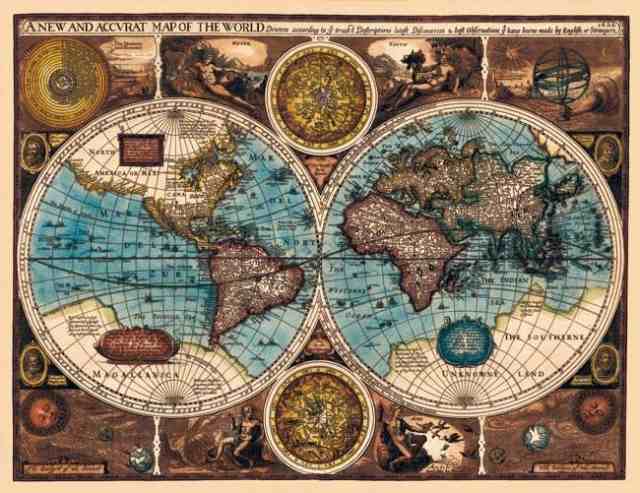 17世紀 アンティーク地図ポスター A New And Accvrat Map Of The World 両半球世界地図 古地図 インド 東南アジア 本 印刷物 スの通販はau Pay マーケット インド アジアの雑貨と衣料 Tirakita