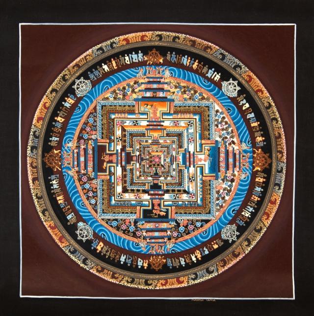 チベット　曼荼羅　マンダラ　カーラチャクラ　仏画　仏教　仏具　密教 チベット 曼荼羅 マンダラ カーラチャクラ 仏画 仏教 仏具 密教