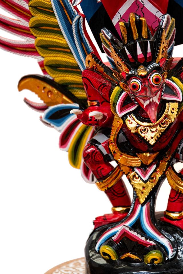 送料無料】 訳アリ ガルーダ像 特大サイズ70cm / インドネシア 神話