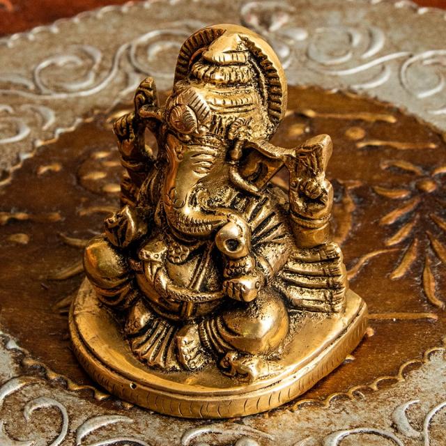 ガネーシャ【7cm】 / ガネーシャ像 神様像 インド 置物 エスニック
