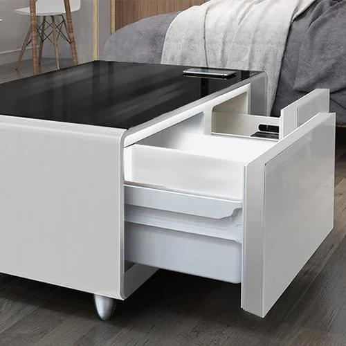 スマートテーブル ロイヤル LOOZER(ルーザー) ホワイト STB90 □スマートテーブル ロイヤル LOOZER(ルーザー) ホワイト STB90 : 二子