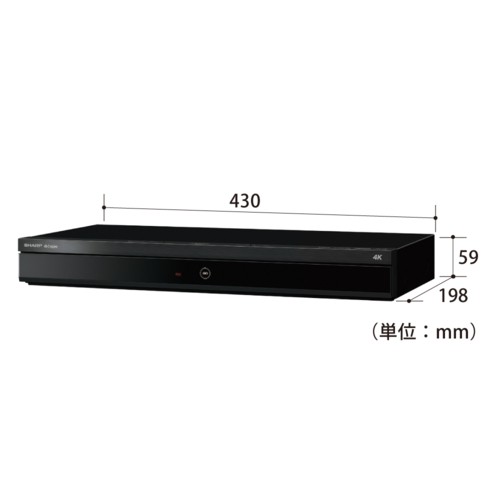 シャープ(SHARP) 4B-C10EW3 4Kチューナー内蔵 ブルーレイ シャープ(SHARP) 4B-C10EW3 4Kチューナー内蔵 ブルーレイ