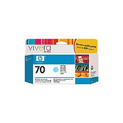 HP(ヒューレットパッカード) C9390A 純正 HP70 インクカートリッジ ライトシアンの通販は