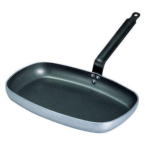 デバイヤー 8184-38 アルミノンスティック 角フライパン 38cmの通販は