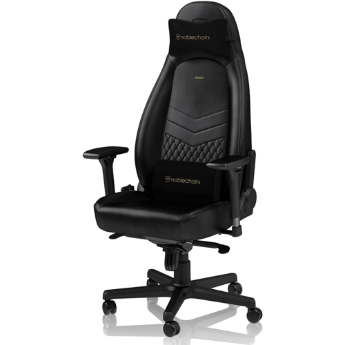 noblechairs(ノーブルチェアーズ) NBL-ICN-RL-BLA-SGL(ブラック) ICON - Real Leatherの通販は 58,740円
