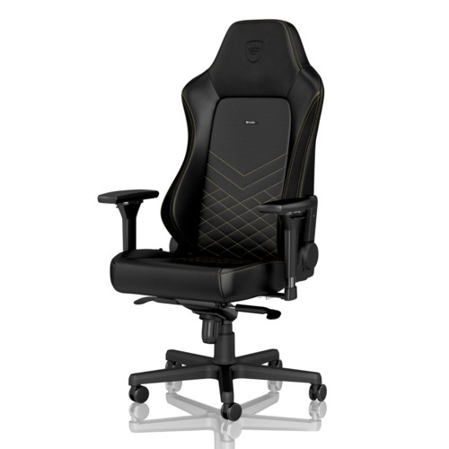 noblechairs(ノーブルチェアーズ) NBL-HRO-PU-GOL-SGL(ゴールド) noblechairs HERO ラージサイズ ゲーミングチェア