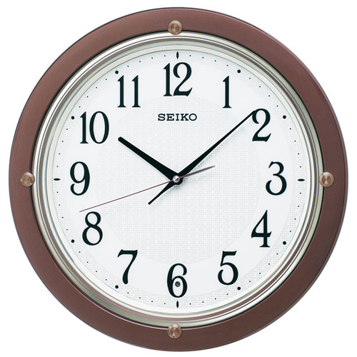セイコー(SEIKO) KX217B(茶メタリック光沢) 掛け時計の通販は 9,333円