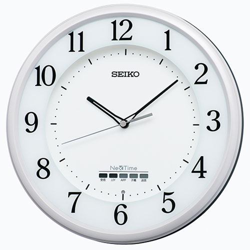 セイコー(SEIKO) ZS255W(白パール塗装) ネクスタイムシリーズ 電波掛け時計の通販は 10,823円