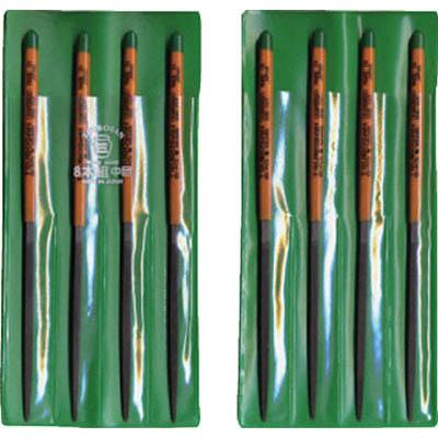 ツボサン KA008-02 組ヤスリ 8本組 角 中目の通販は 4,856円