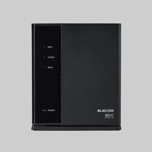 エレコム(ELECOM) WMC-2LX2-B(ブラック) メッシュ WiFi 無線LAN