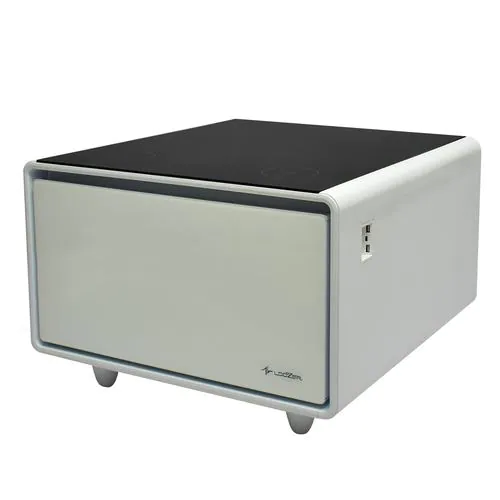 ルーザー(LOOZER) STB-65-WH(ホワイト) SMART TABLE スマートテーブル 1ドア冷蔵庫付テーブル 65Lのサムネイル