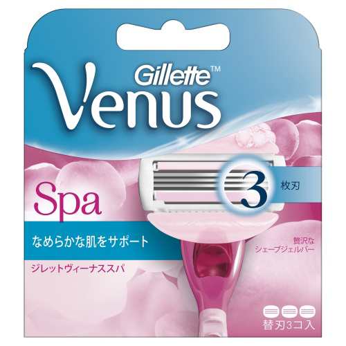 P＆G ジレット ヴィーナス カミソリ スパ 替刃3個入