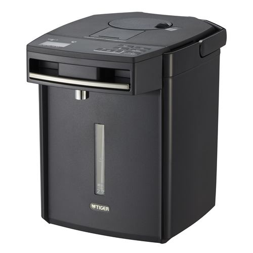 タイガー魔法瓶(TIGER) PIM-G220-K(ブラック) とく子さん 蒸気レスVE電気まほうびん 2.2Lの通販は