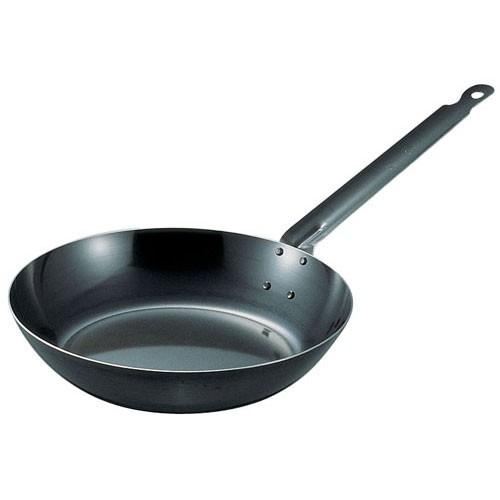 遠藤商事 SA鉄 黒皮 IH対応 厚板フライパン 45cm AHL20045の通販は