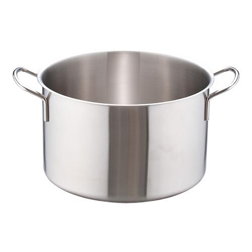 遠藤商事 インダクション18-8半寸胴鍋(蓋無) 36cmの通販は