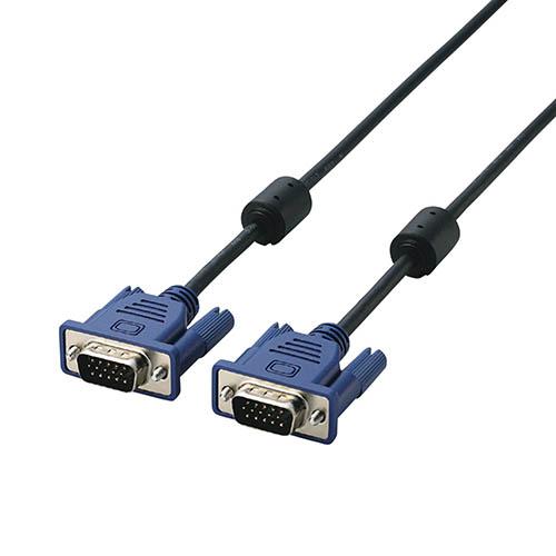 エレコム(ELECOM) CAC-L20BK/RS(ブラック) RoHS準拠 D-Sub15ピン(ミニ)ケーブル 20mの通販は