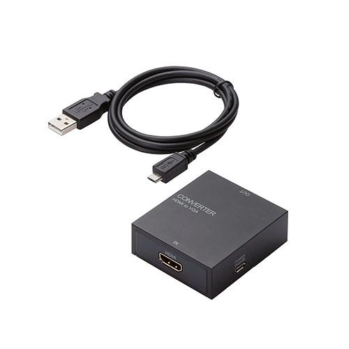 エレコム(ELECOM) AD-HDCV01 映像変換コンバーター HDMI-VGAの通販は 8,470円