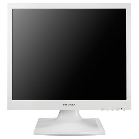 IODATA(アイ・オー・データ) LCD-AD173SESW-A(ホワイト) 17型スクエア 液晶ディスプレイ フリッカーレス設計採用